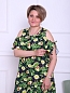 Женское платье Тропиканка / Авокадо-2